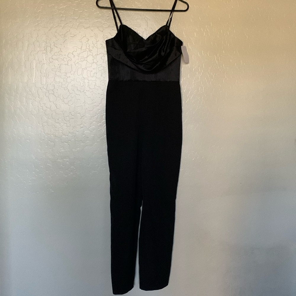 BARDOT Revolve black  occasion corset jumpsuit